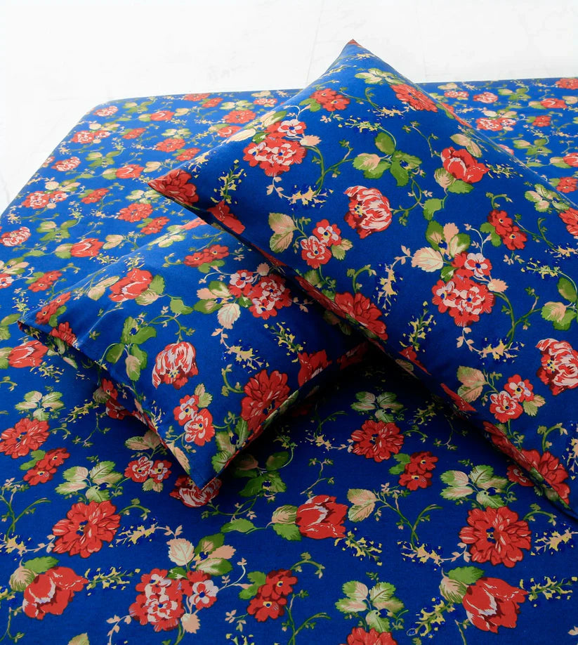 Fitted Bed Sheet-BOTANIC Fitted Sheets Apricot