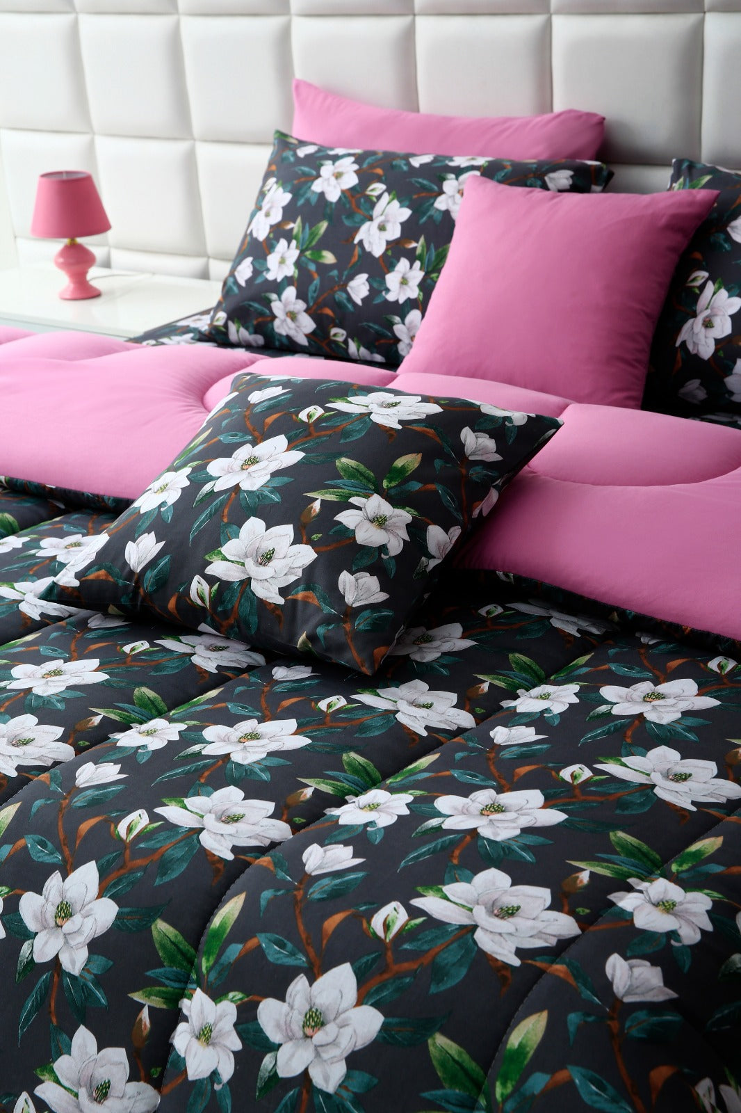 8 PCs Winter Comforter Set-Poet's Jasmine Comforters Apricot