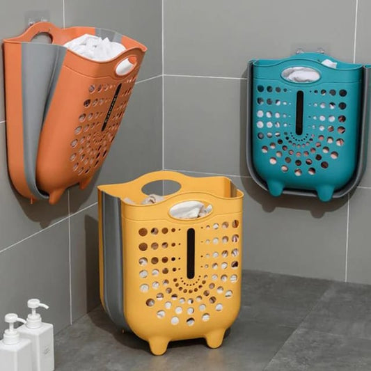 Collapsible Laundry Basket Apricot