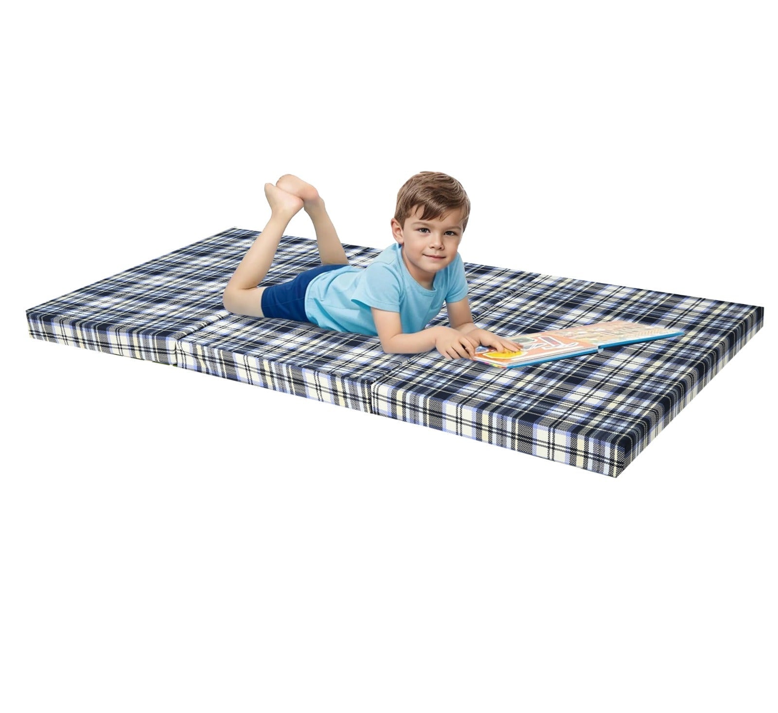 Foldable/Portable Mattress-Assorted Protectors Apricot