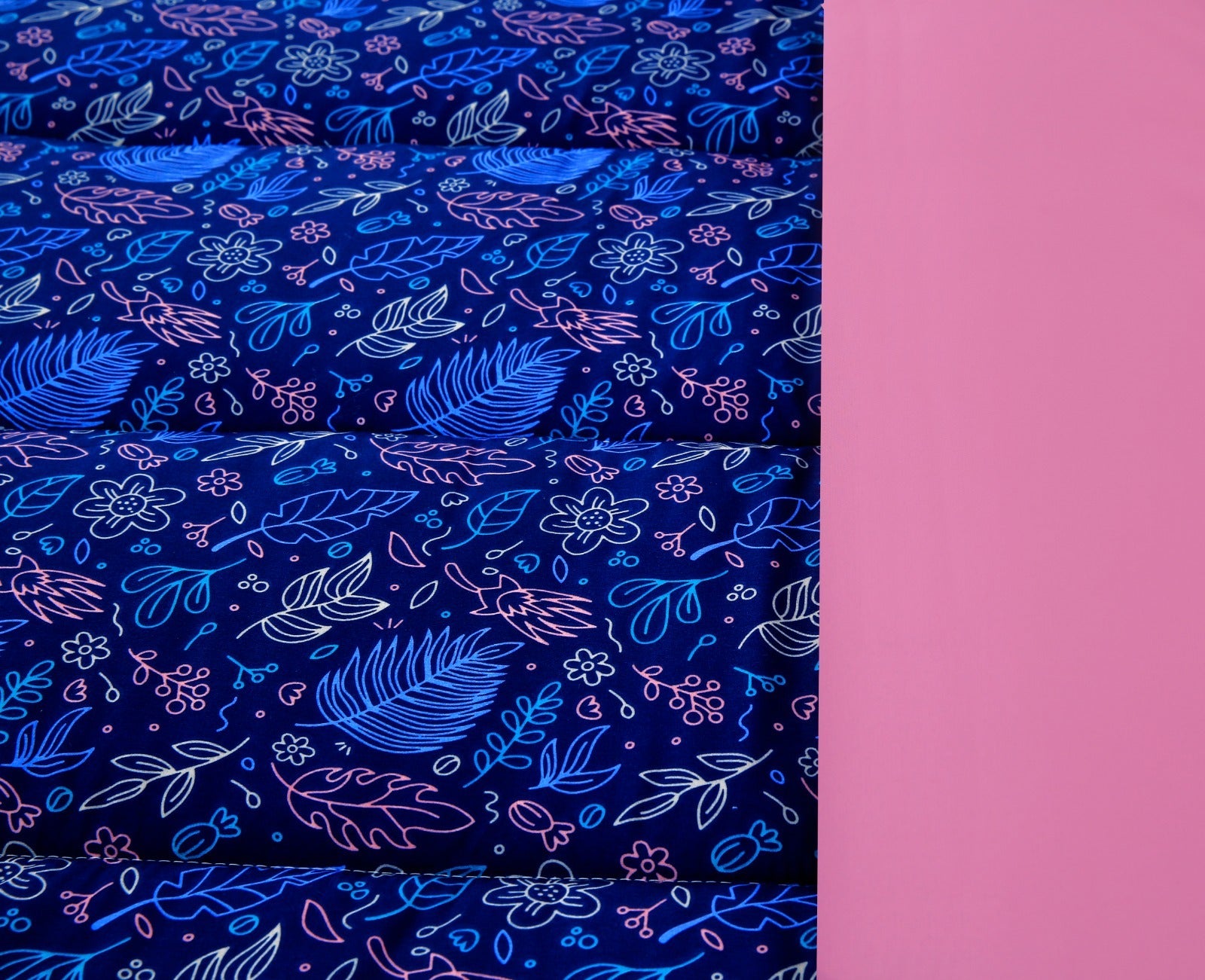 5 PCs Single Comforter Set-Blue Lilly Comforters Apricot