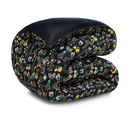 1 PC Single Razai-Black Meadows Comforters Apricot