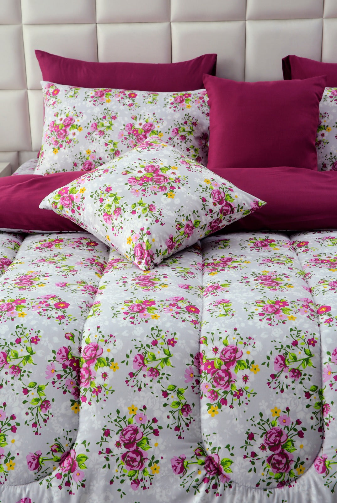5 PCs Single Comforter Set-Sweet Pie Comforters Apricot