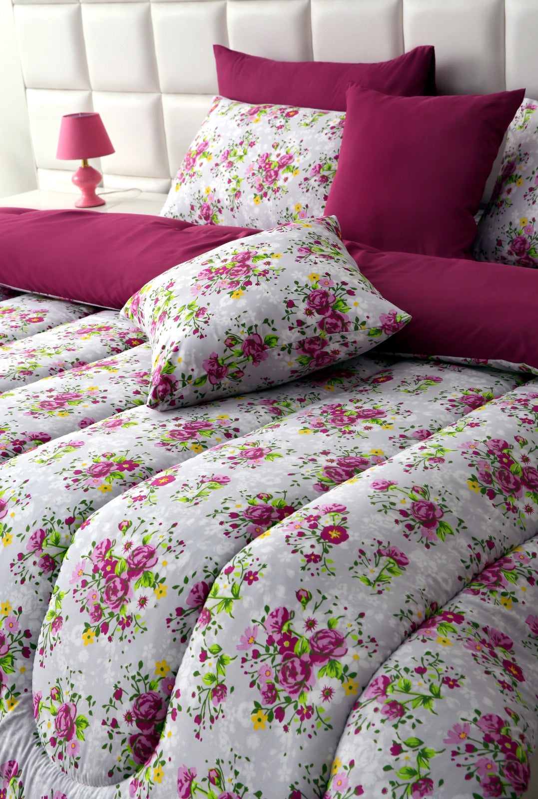 5 PCs Single Comforter Set-Sweet Pie Comforters Apricot