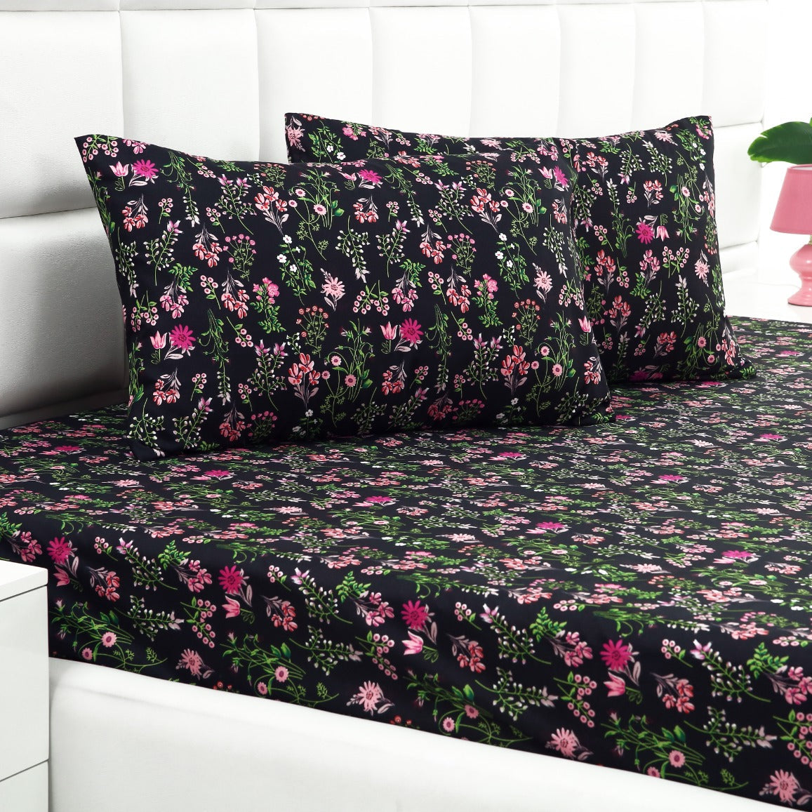 2Pcs Single Bed Sheet-Crocus