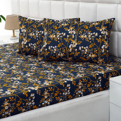 Fitted Bed Sheet-Aurelia Fitted Sheets Apricot