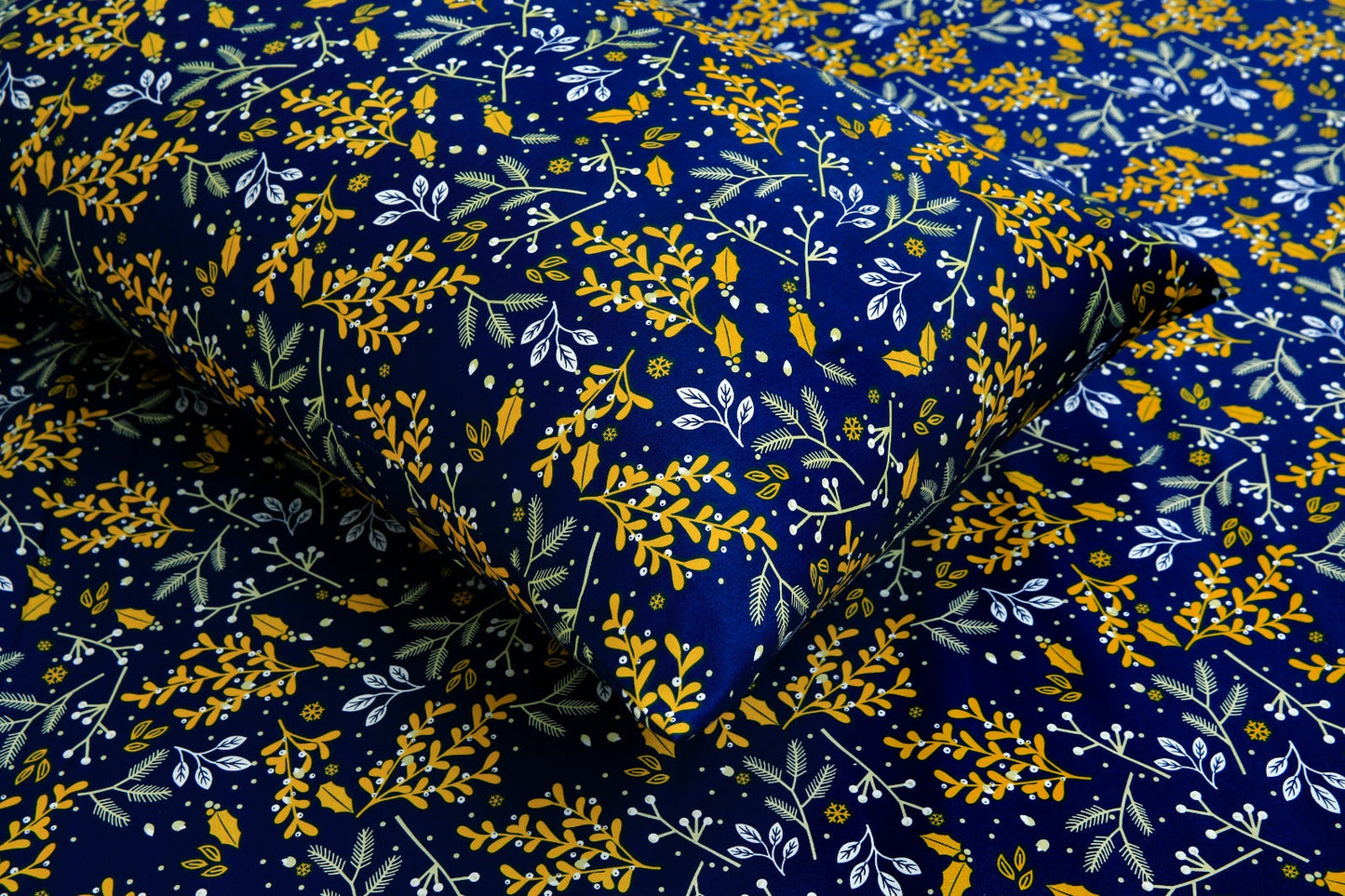 2Pcs Single Bed Sheet-Daffodil