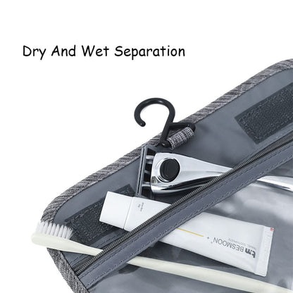 Large capacity travel bag-SA2408-296(Grey) Cosmetic Pouches Apricot