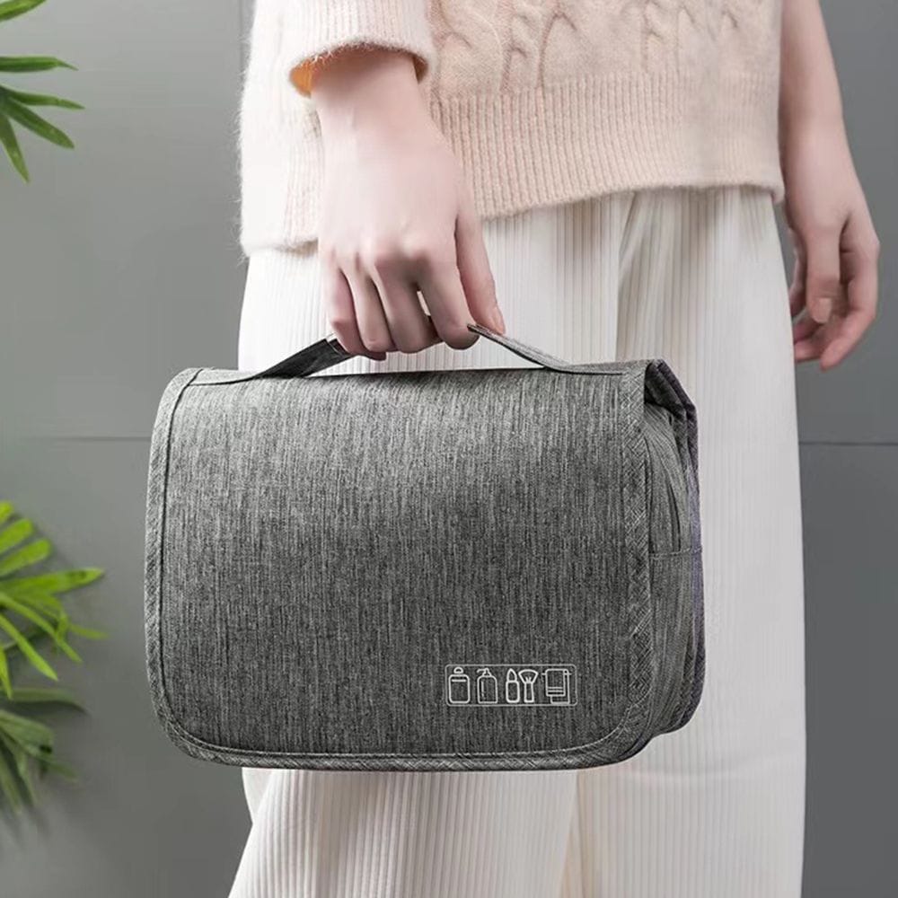 Large capacity travel bag-SA2408-296(Grey) Cosmetic Pouches Apricot