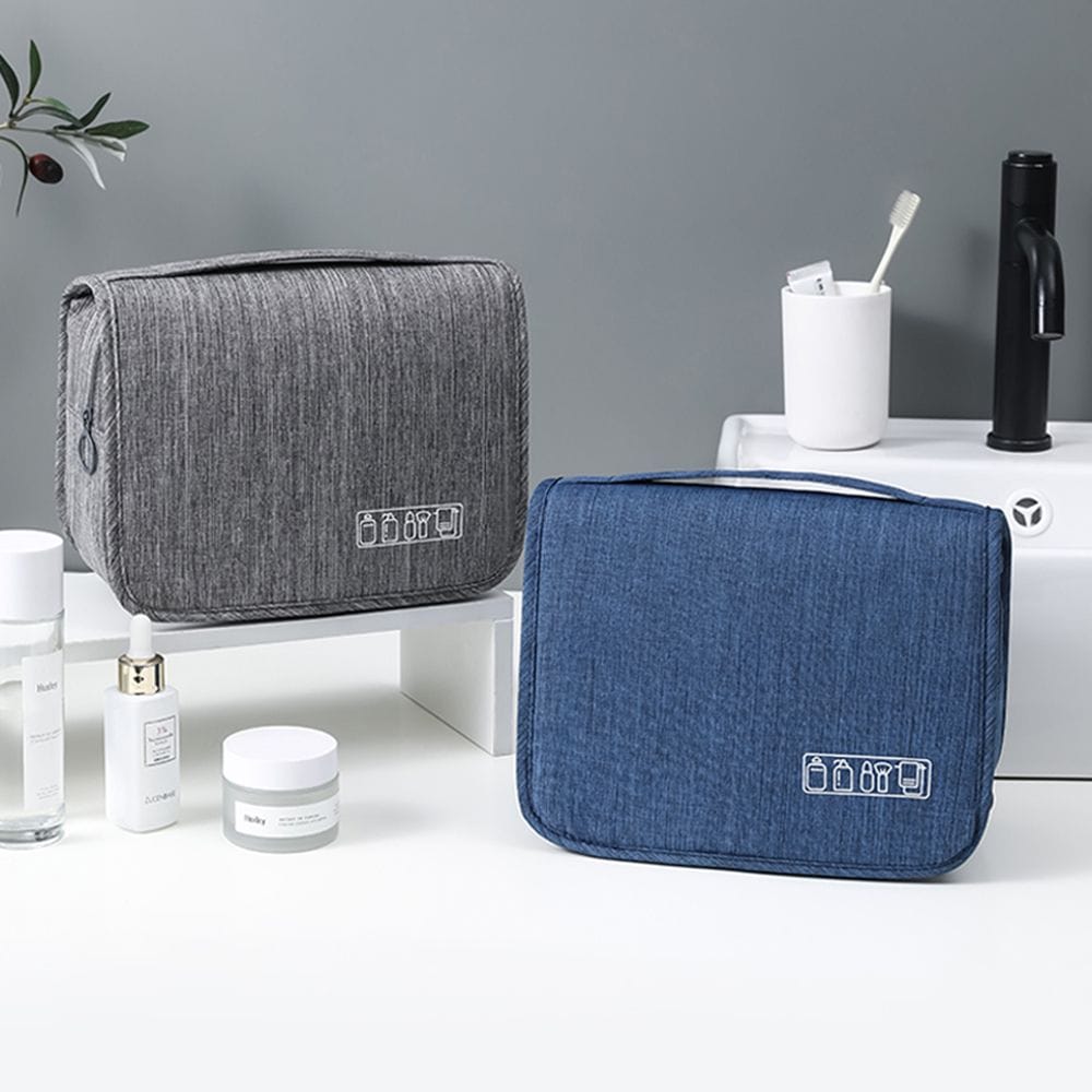 Large capacity travel bag-SA2408-296(Grey) Cosmetic Pouches Apricot