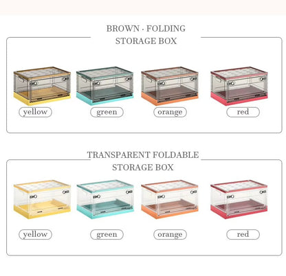 Foldable Storage Box-SA2408-288(Yellow) Apricot