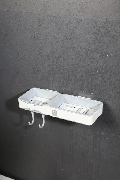 Wall Mounted Storage Organizer Rack-SA2408-304 Bathroom Accessory Sets Apricot