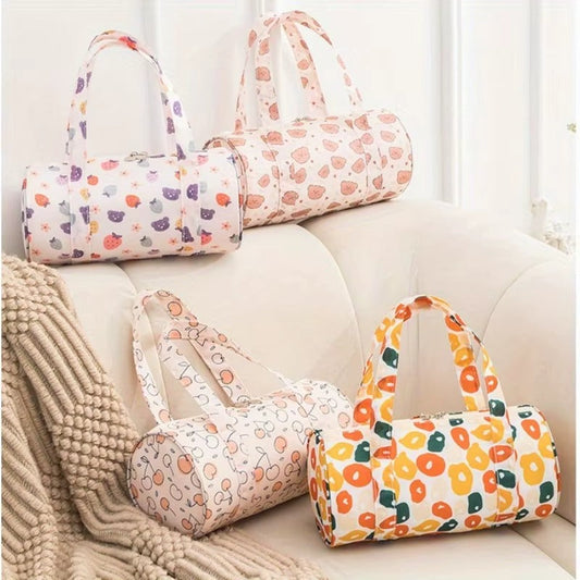 Portable Bra and Sock Storage Box-SA2408-333 Cosmetic Pouches Apricot