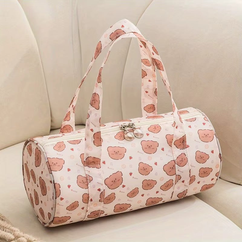 Portable Bra and Sock Storage Box-SA2408-333 Cosmetic Pouches Apricot