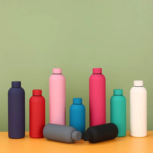 Stainless Steel Insulated Water Bottle(SA2408-224)-Black Apricot