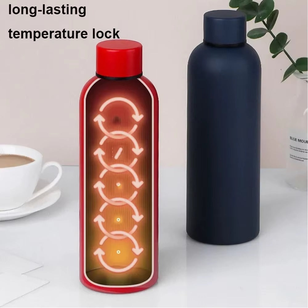 Stainless Steel Insulated Water Bottle(SA2408-224)-Black Apricot