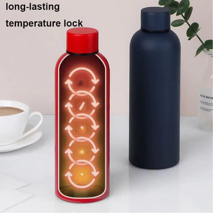 Stainless Steel Insulated Water Bottle(SA2408-224)-Blue Apricot