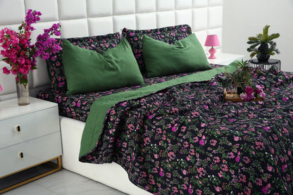 6 PCs Luxury Bed Spread Set-Crocus Bed Spread Apricot