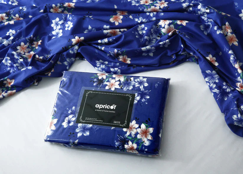 2Pcs Single Bed Sheet-Phlox single bed sheet Apricot