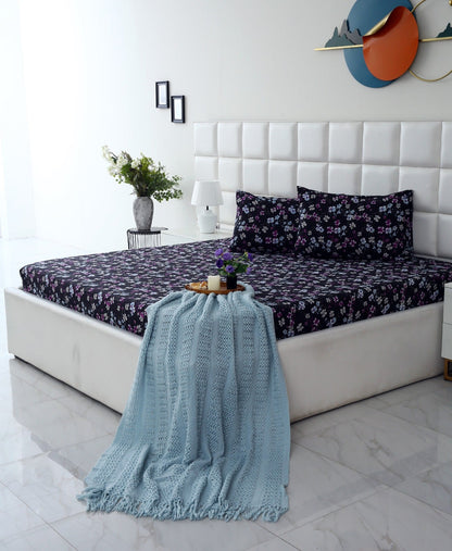 Fitted Bed Sheet-Rosemary Fitted Sheets Apricot