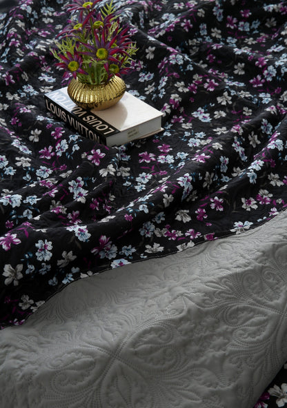 6 PCs Dyed Bed Spread Set-Rosemary Bed Spread Apricot