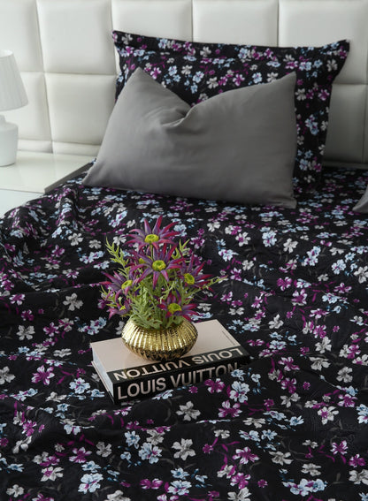 6 PCs Dyed Bed Spread Set-Rosemary Bed Spread Apricot