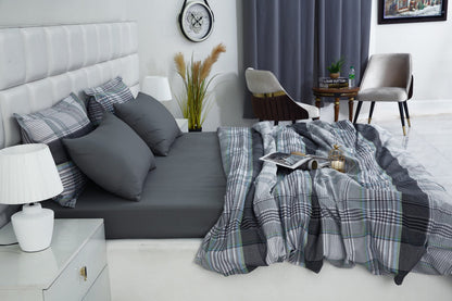 6 PCs Duvet Cover Set-Malvern Duvet Cover Apricot