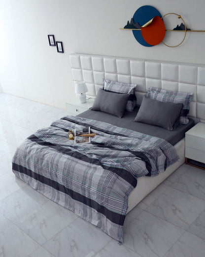 6 PCs Duvet Cover Set-Malvern Duvet Cover Apricot