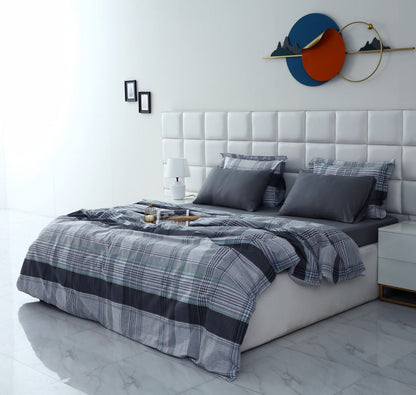 6 PCs Duvet Cover Set-Malvern Duvet Cover Apricot