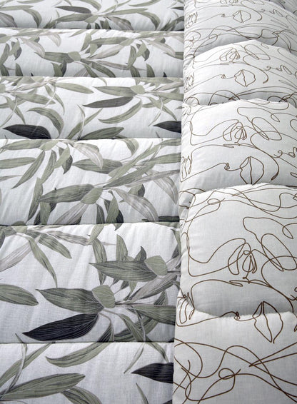 1 PC Single Comforter-Pine Comforters Apricot