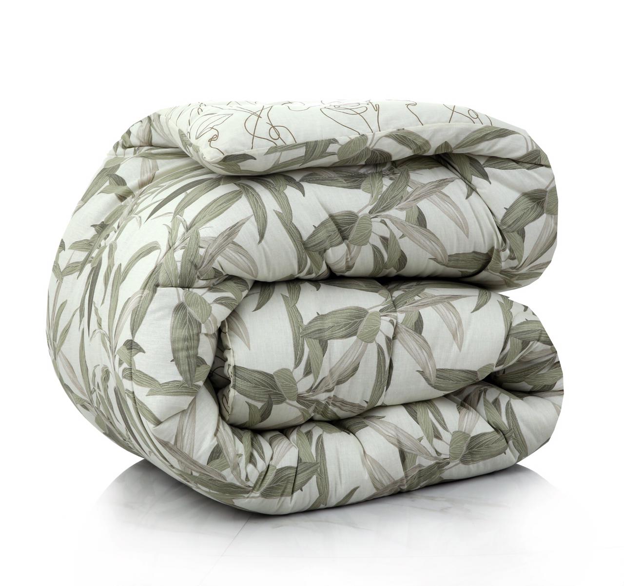 5 PCs Single Comforter Set-Pine Comforters Apricot