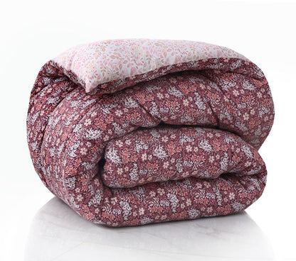 8 PCs Winter Comforter Set-Daisy Day Comforters Apricot