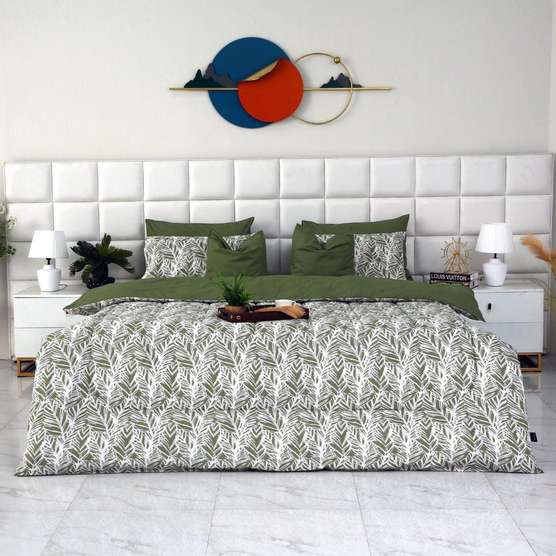 8 PCs Winter Comforter Set-Emeralds Comforters Apricot