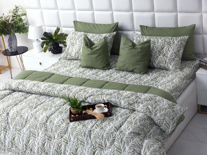 8 PCs Winter Comforter Set-Emeralds Comforters Apricot