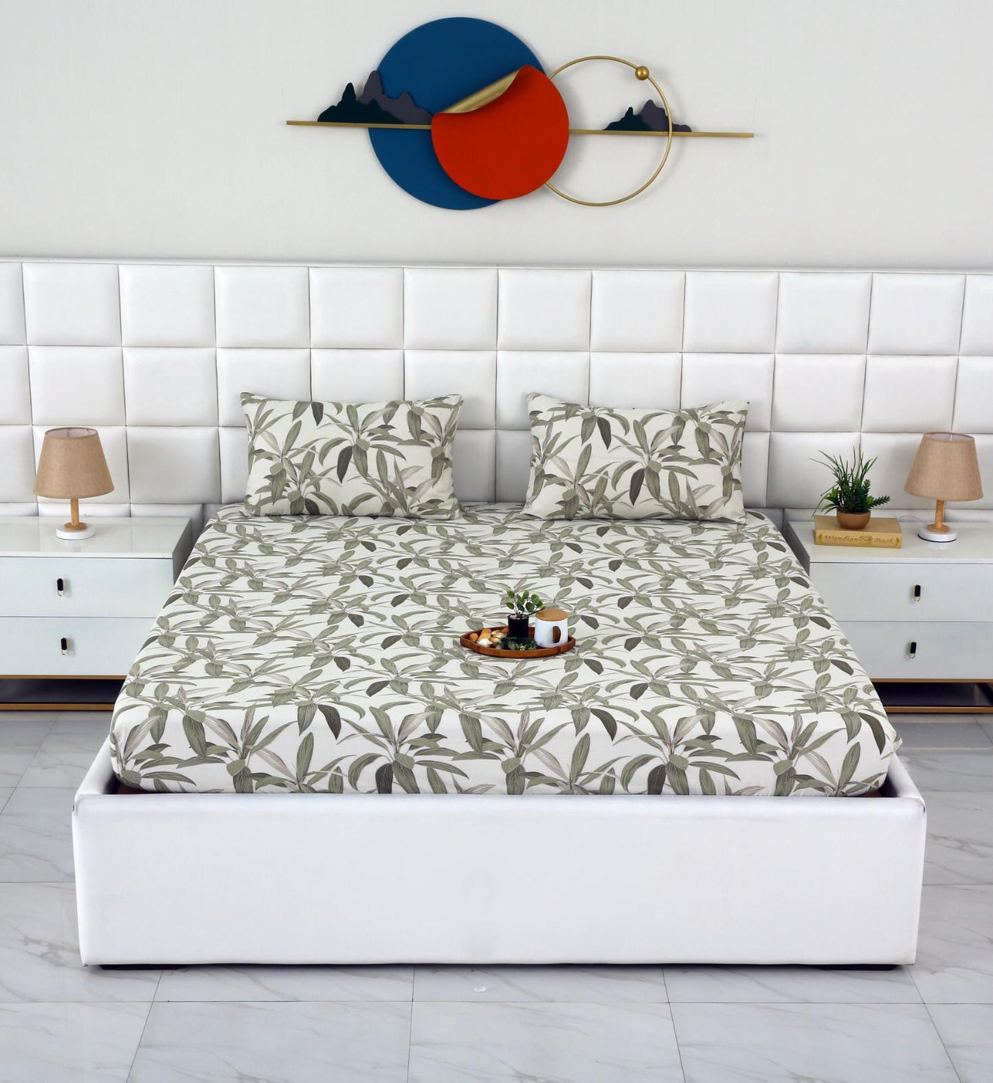 Fitted Bed Sheet-Pine Fitted Sheets Apricot