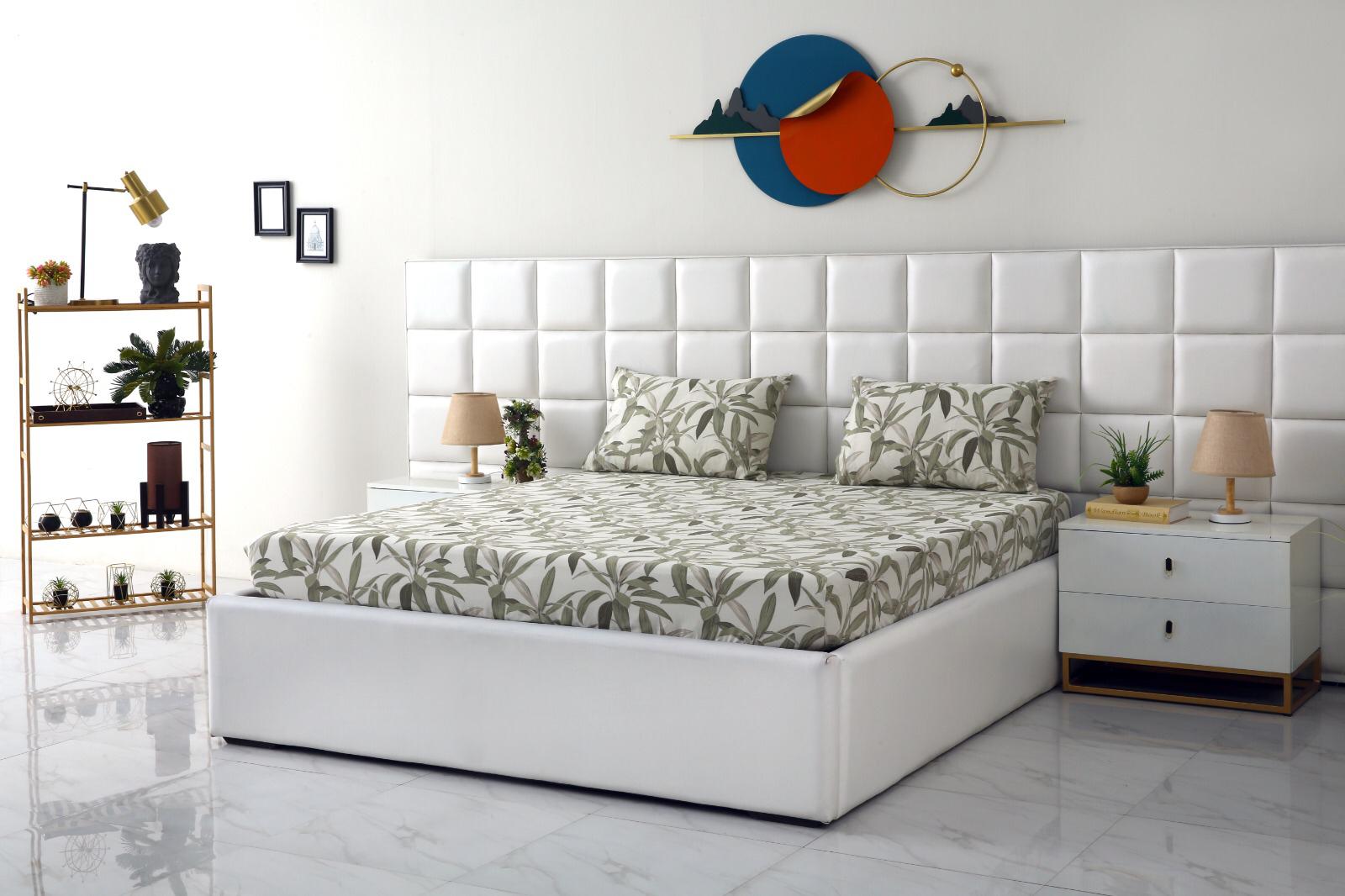 Fitted Bed Sheet-Pine Fitted Sheets Apricot