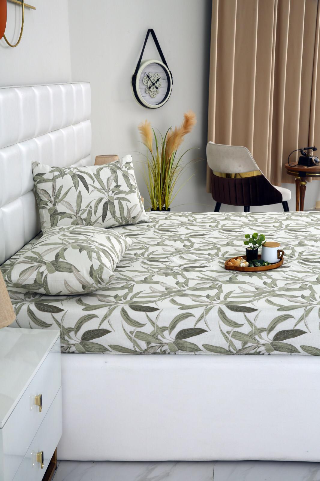 Fitted Bed Sheet-Pine Fitted Sheets Apricot