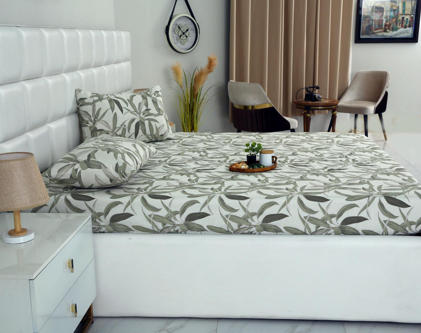 Fitted Bed Sheet-Pine Fitted Sheets Apricot