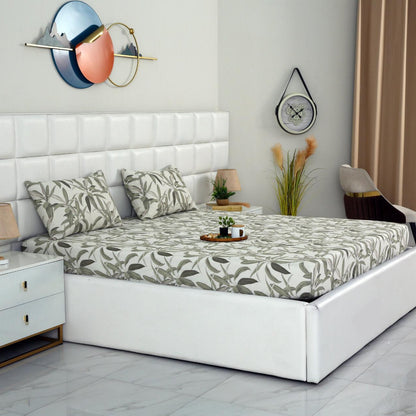 Fitted Bed Sheet-Pine Fitted Sheets Apricot