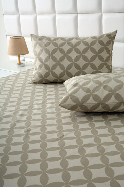 Fitted Bed Sheet-Russet Fitted Sheets Apricot