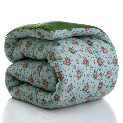 1 PC Double Winter Comforter-Verdant Comforters Apricot