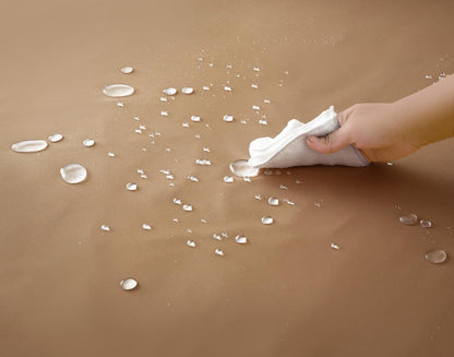 100% Water Replant Fitted Sheet-Beige Protectors Apricot