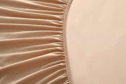 100% Water Replant Fitted Sheet-Beige Protectors Apricot