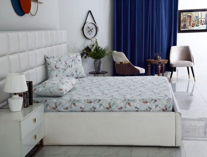 Fitted Bed Sheet-Harmony Fitted Sheets Apricot