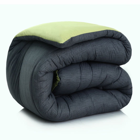 1 PC Double Winter Comforter-Moss Whisper Comforters Apricot