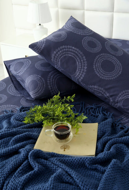 Fitted Bed Sheet-Azure Fitted Sheets Apricot