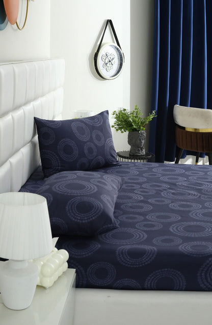 Fitted Bed Sheet-Azure Fitted Sheets Apricot