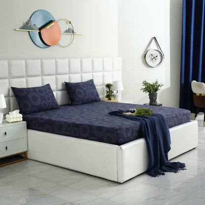 Fitted Bed Sheet-Azure Fitted Sheets Apricot