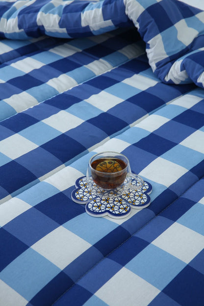 1 PC Double Winter Comforter-DC003 Comforters Apricot