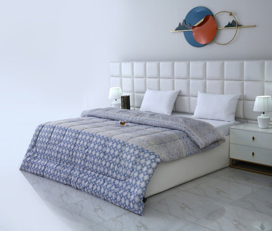 1 PC Double Winter Comforter-DC006 Comforters Apricot